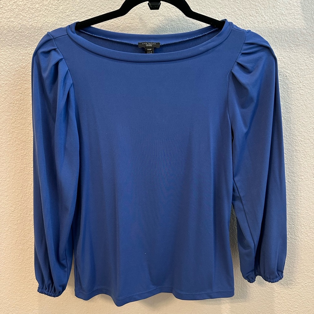 Ann Taylor Royal Blue Blouse